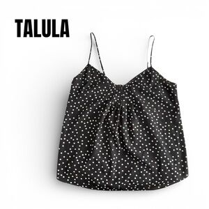 Talula Black and White Polka Dot Camisole